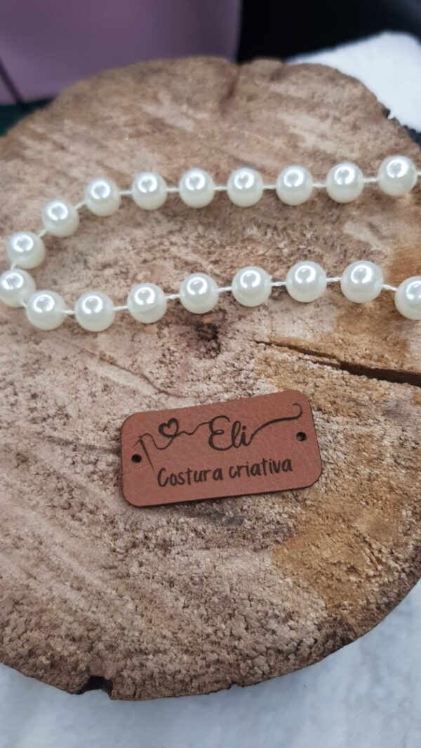 Etiqueta Personalizada Material Sintético Retangular - Image 2