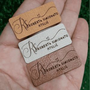 Etiqueta Personalizada Material Sintético Retangular