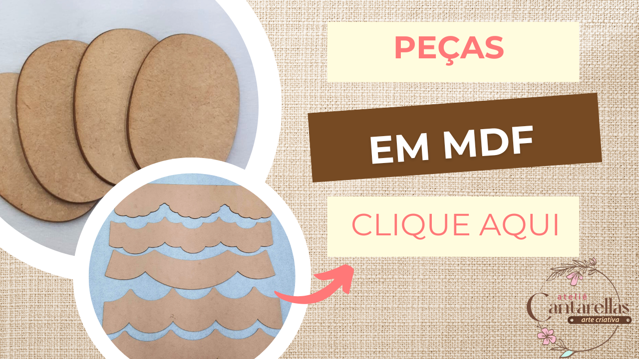 PEÇAS EM MDF
